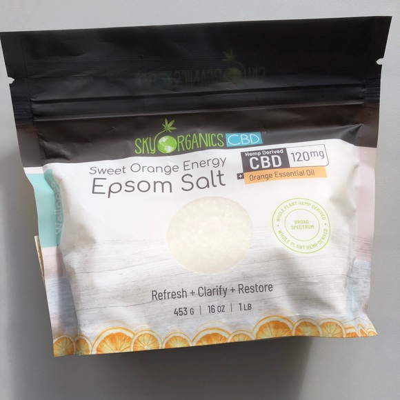 Sky Organics Sweet Orange Energy Epsom Salt